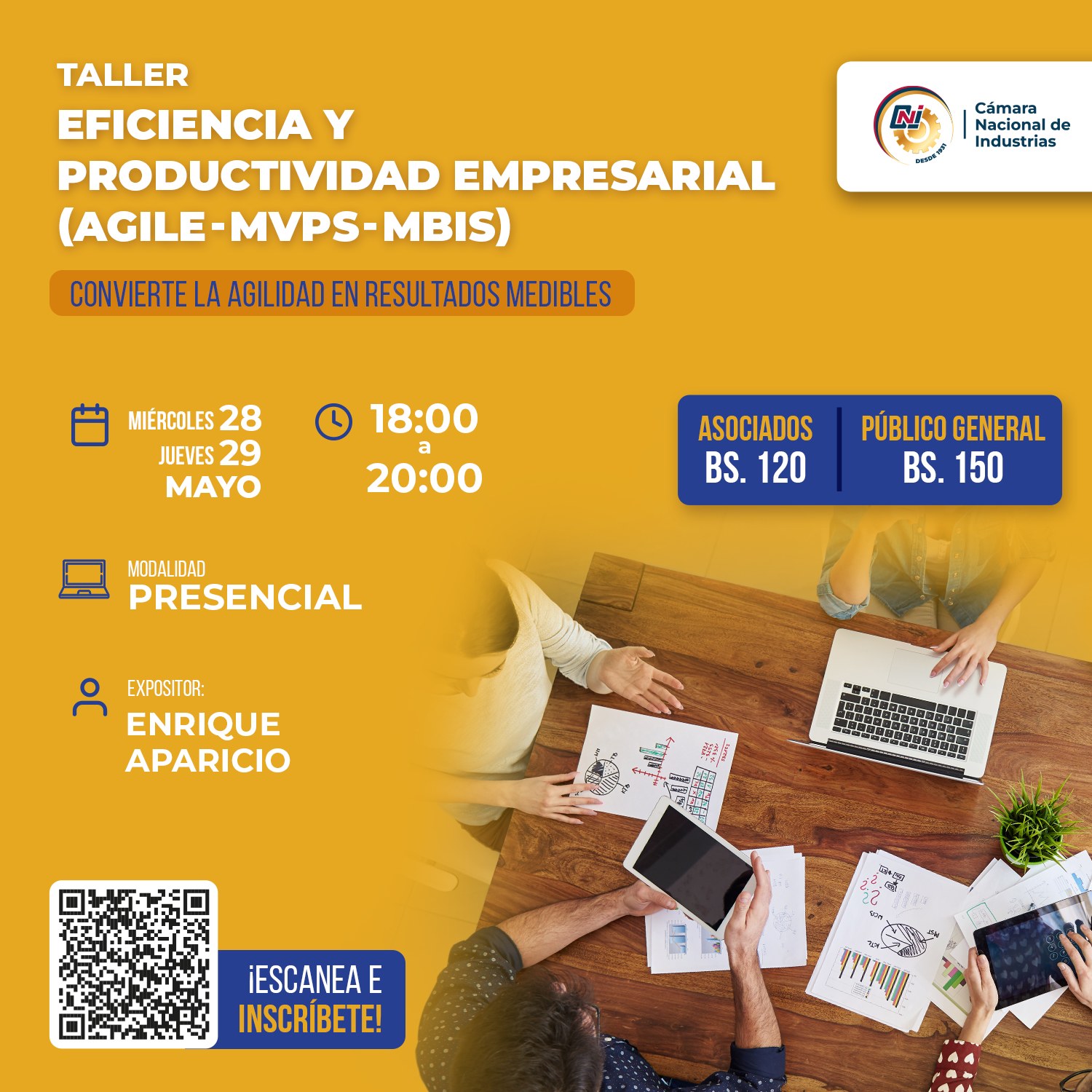 TALLER "EFICIENCIA Y PRODUCTIVIDAD EMPRESARIAL"